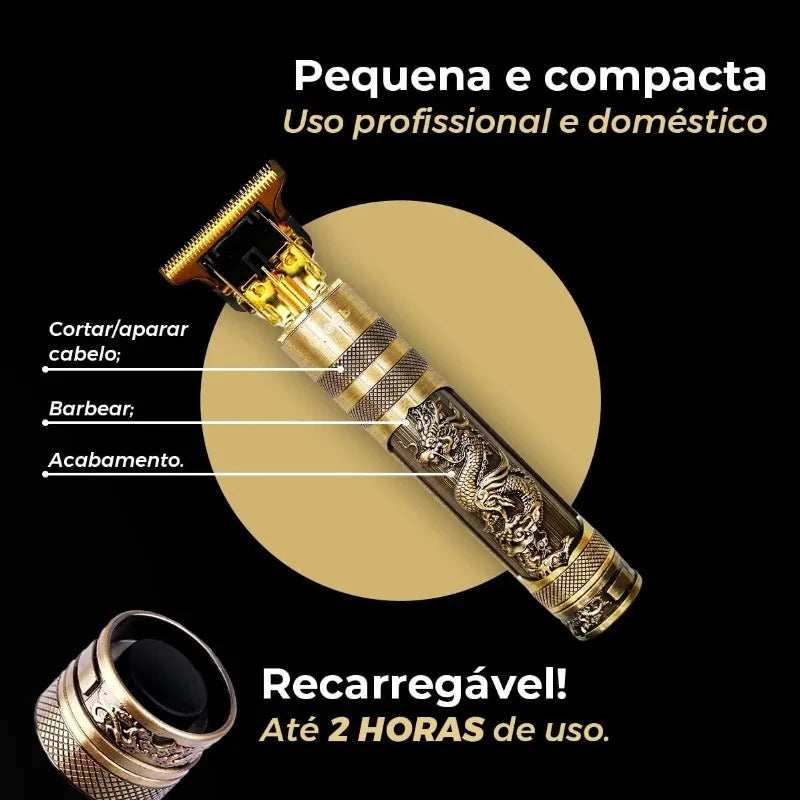 Máquina de Corte de Cabelo e Barba Elétrica Profissional