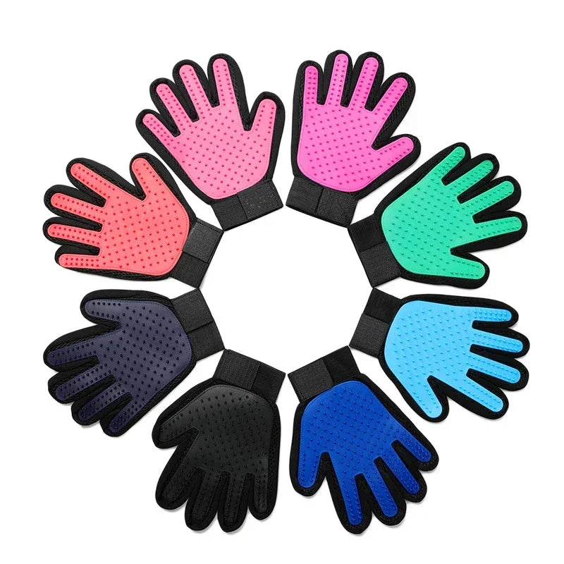 Luva de Silicone para Higiene de Pets