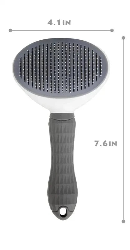 Escova Auto-limpante para Remoção de Pelos de Pets