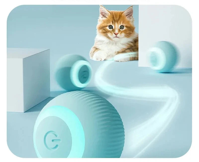 Bola Interativa Automática para Gatos
