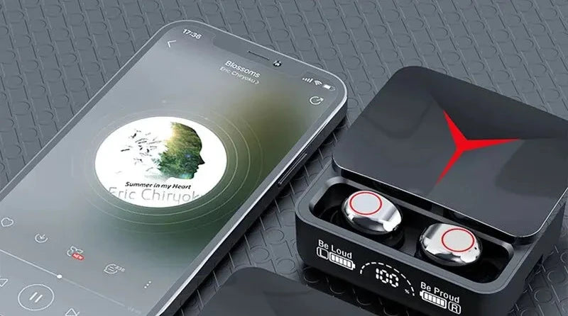 Fones de Ouvido Bluetooth Sem Fio TWS M90