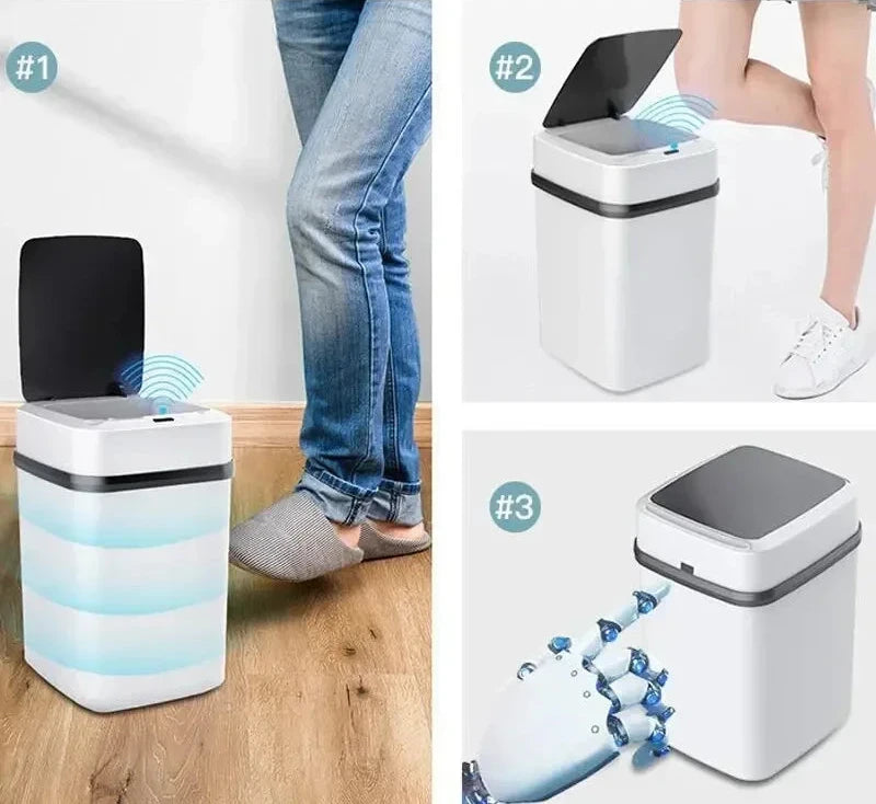 Lixeira de Reciclagem Inteligente com Sensor Automático